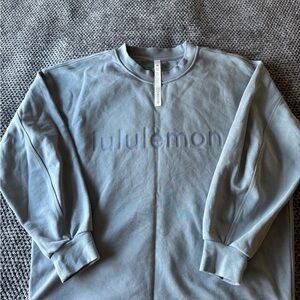 Lululemon Blue Crewneck Sweatshirt
